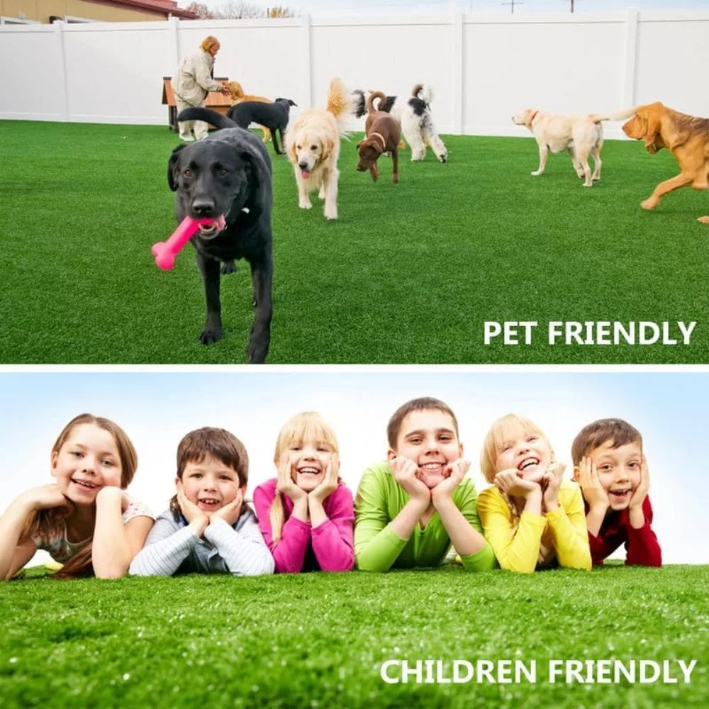 Artificial Grass Outdoor Lawn Faux Turf Rug for Patio