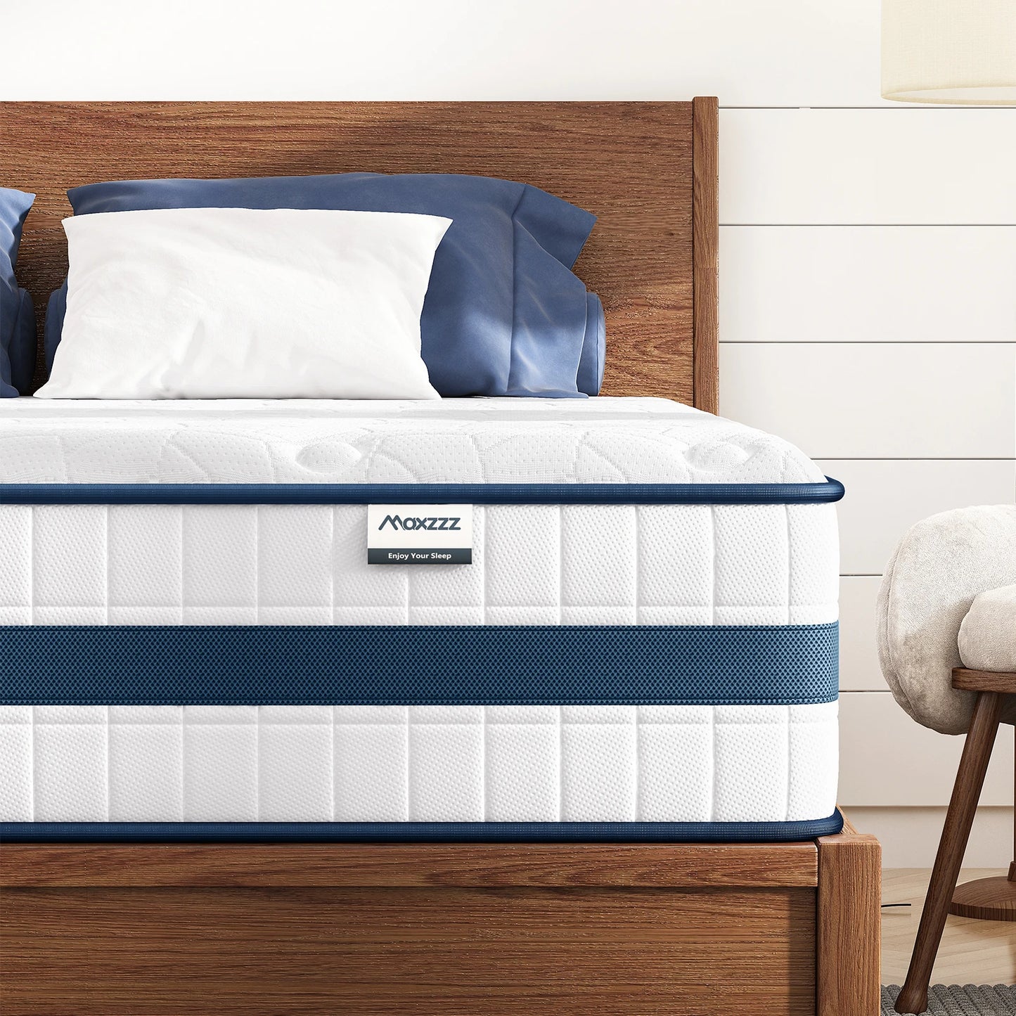 Maxzzz Mattress Gel Memory Foam With Pocket Coils For Support