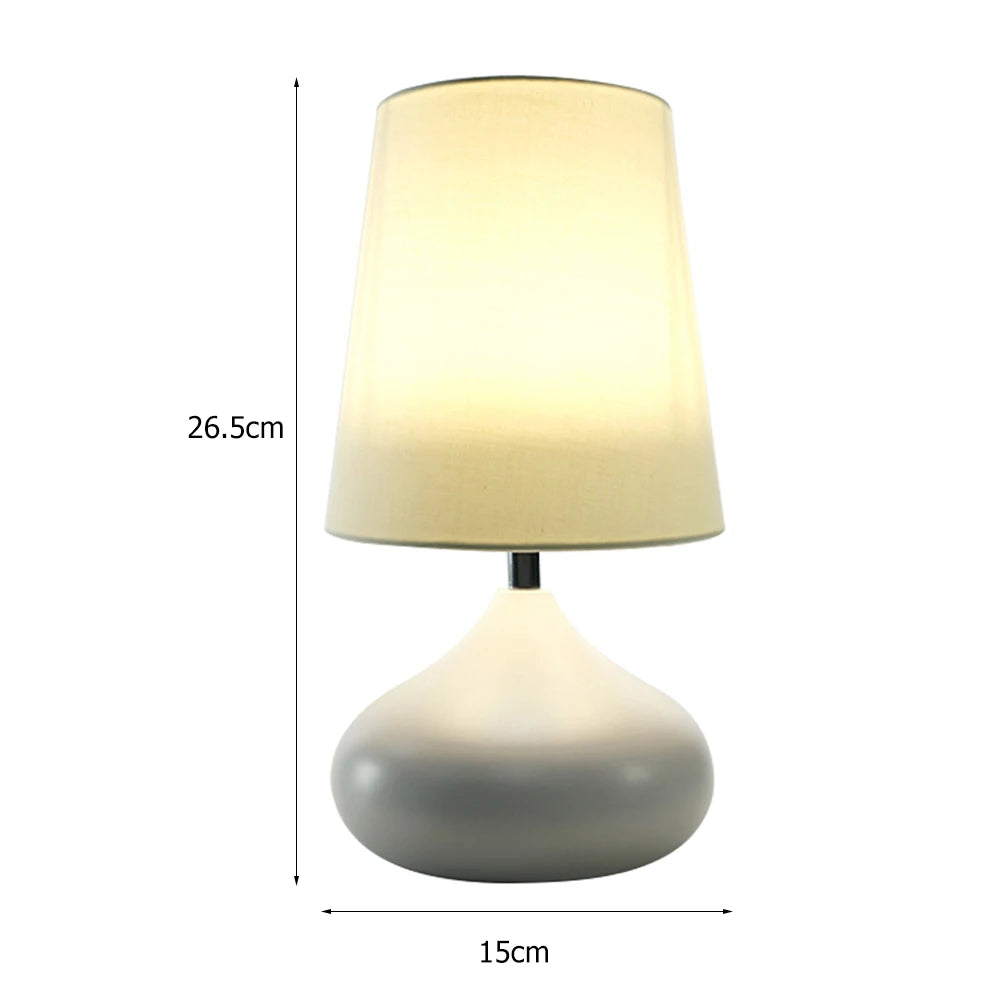 USB LED Table Lamp Nordic Style Desk Bedside Lamp Living Room Modern Home Lighting Gifts Indoor Lighting Fixture