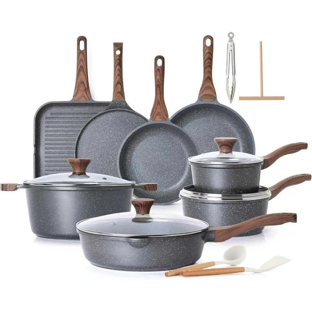 Cookware Set With Nonstick Coating