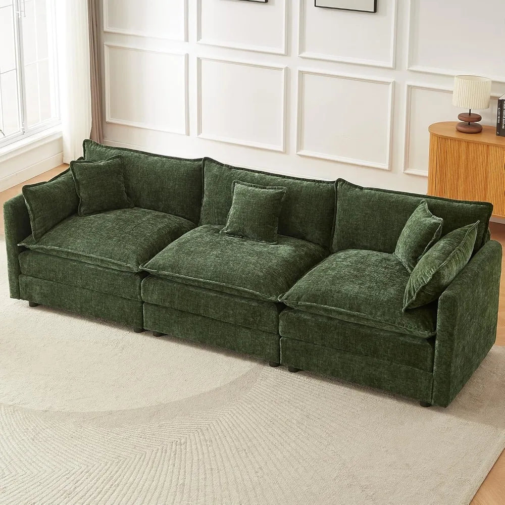 HUANZHUANG L-Shaped Modular Sectional Sofa