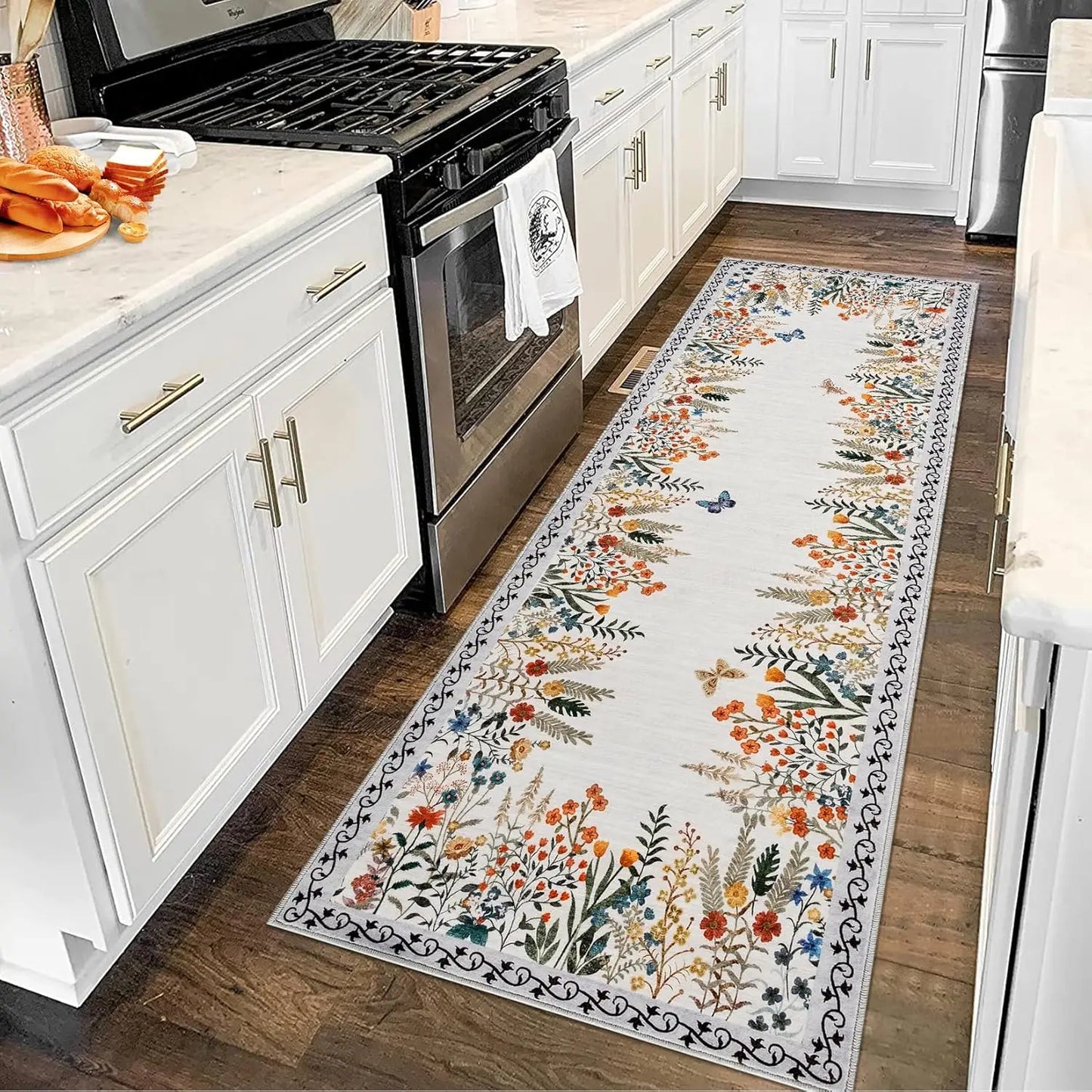 HiMISSH Area Rug Non-Slip