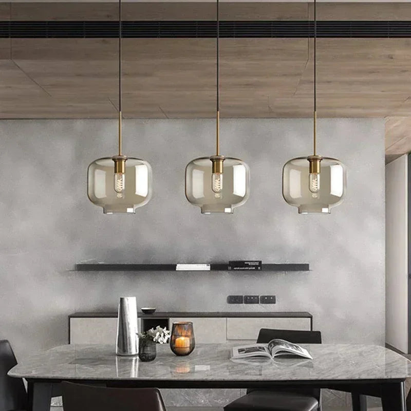 Pendant Light Goldfish Fixture For Home And Dining