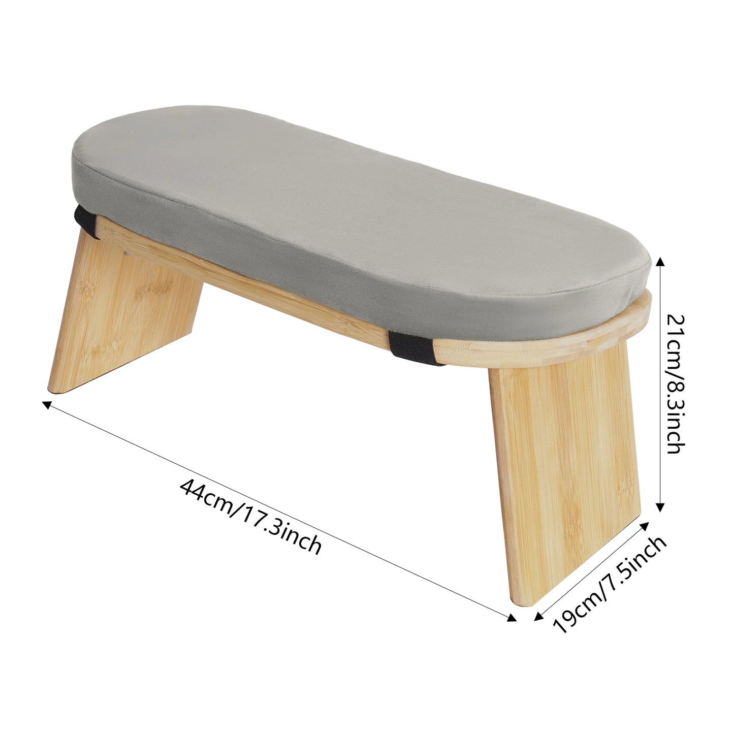 Bymaocar Foldable Ergonomic Meditation Bench