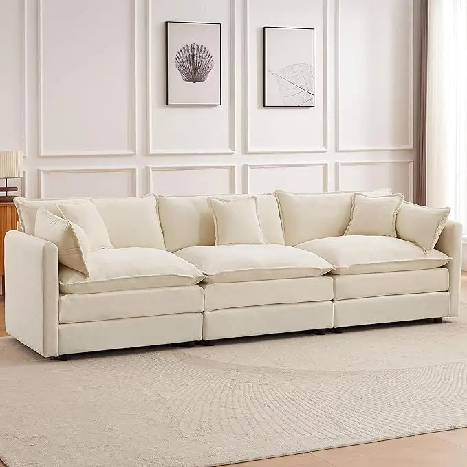 HUANZHUANG L-Shaped Modular Sectional Sofa