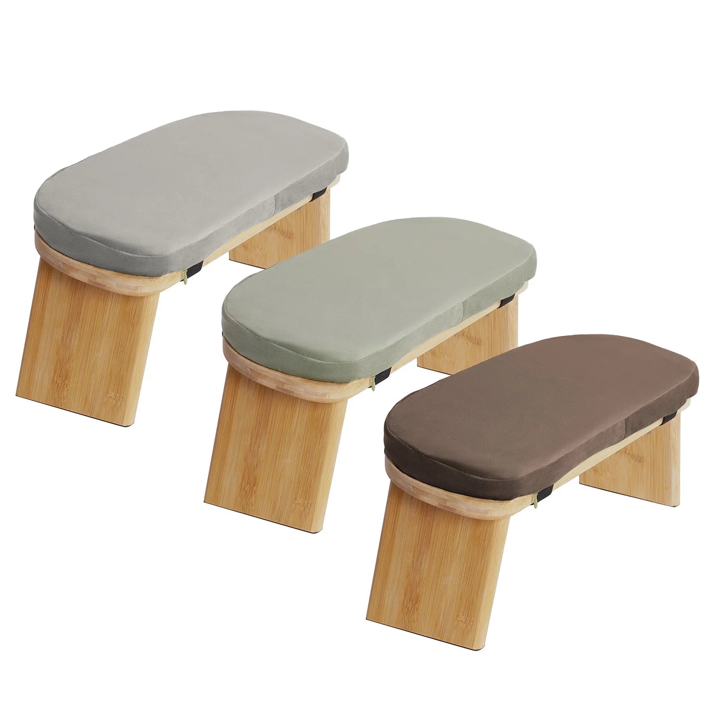 Bymaocar Foldable Ergonomic Meditation Bench