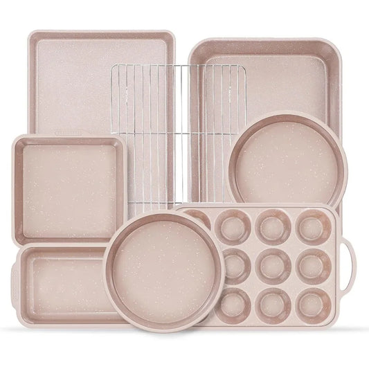 Baking Pans Set Carbon Steel Bakeware Collection Essentials
