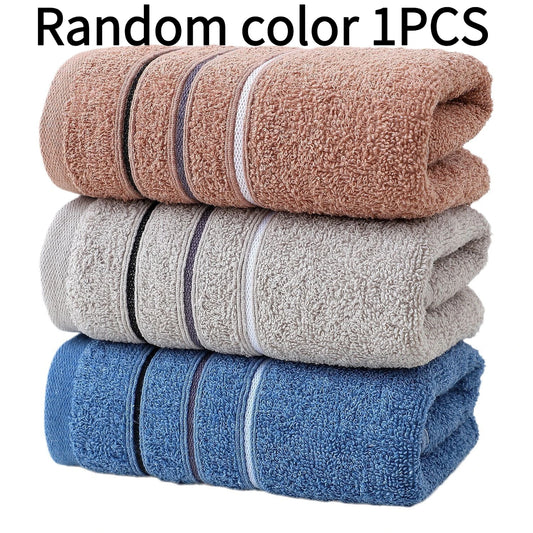 Absorbent Towel Set in Plush 100% Cotton for Home and Bath Use