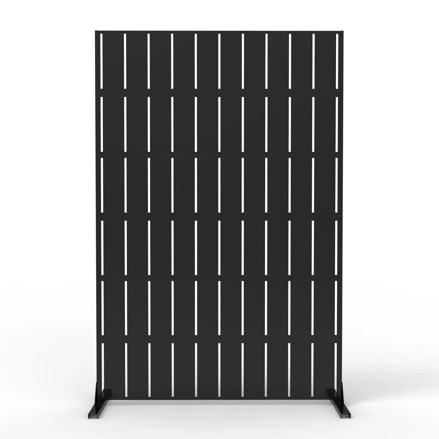 Decorative Garden Privacy Screen with Stand 120x183cm Outdoor Divider Decorative Privacy Panel Fence for Backyard Patio Garden