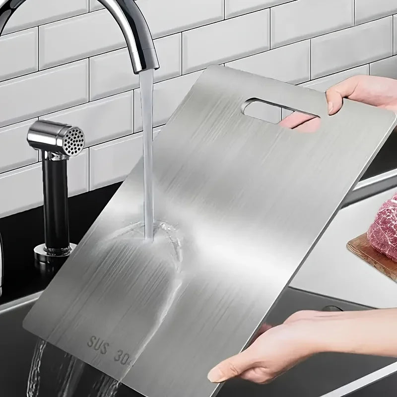 Cutting Board Double-Sided 304 Stainless Steel Antibacterial