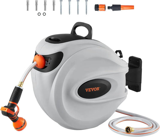 Retractable Hose Reel Automatic Rewind Garden Tool