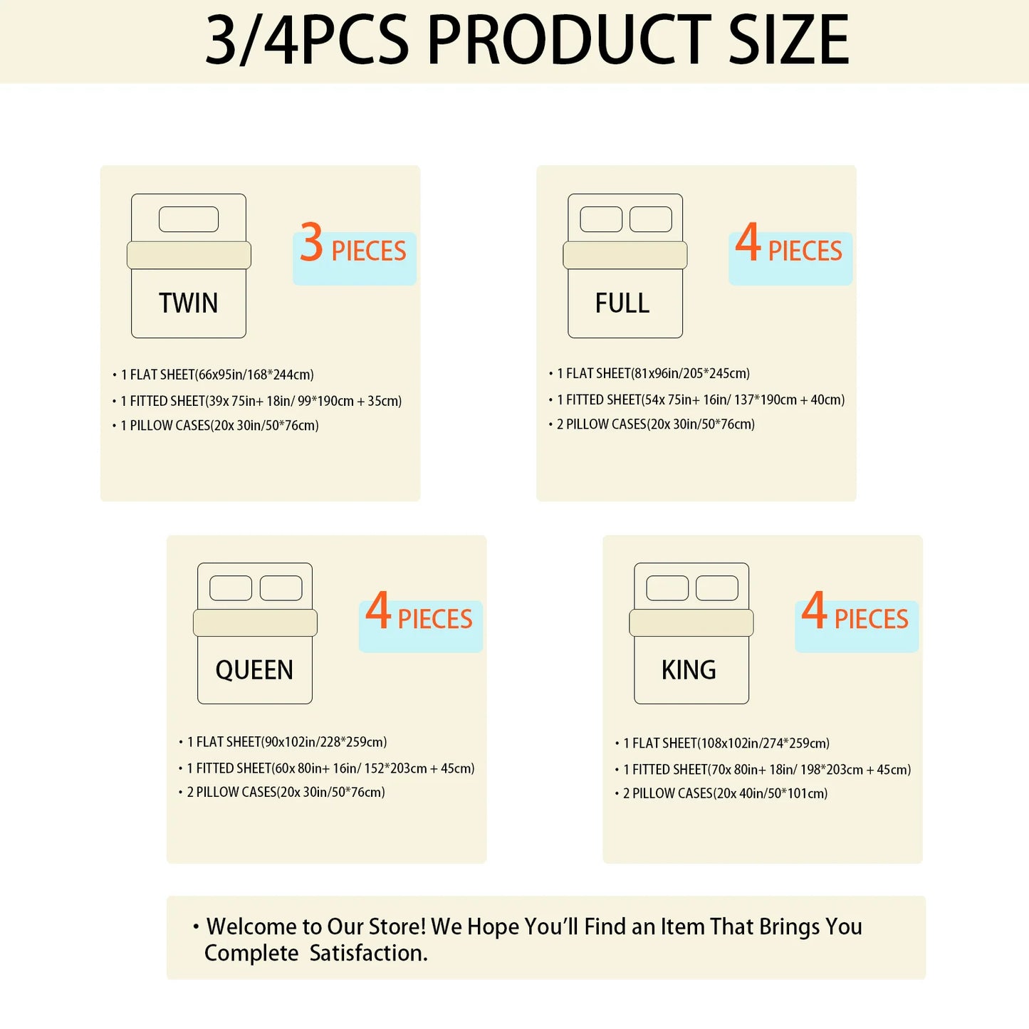 Bedding Set Microfiber Soft Solid Color for All Seasons