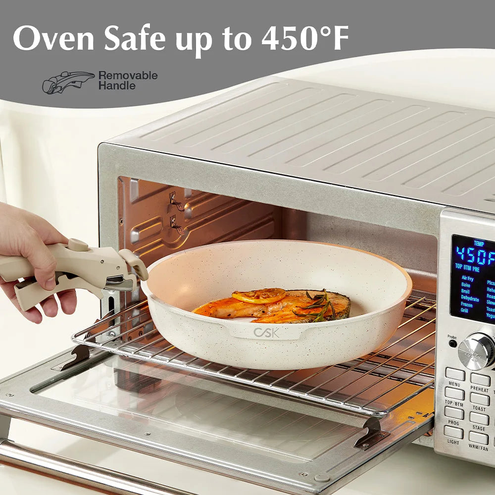 KOCH SYSTEME CS Nonstick Eco Friendly Skillet And Saucepan Set