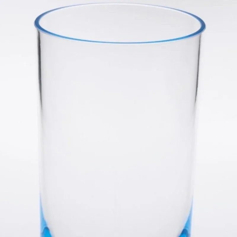 CANYAN Round Transparent Glass Drinking Tumblers for Home Use