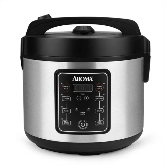 PGY Digital Multicooker Rice Cooker Stainless Steel