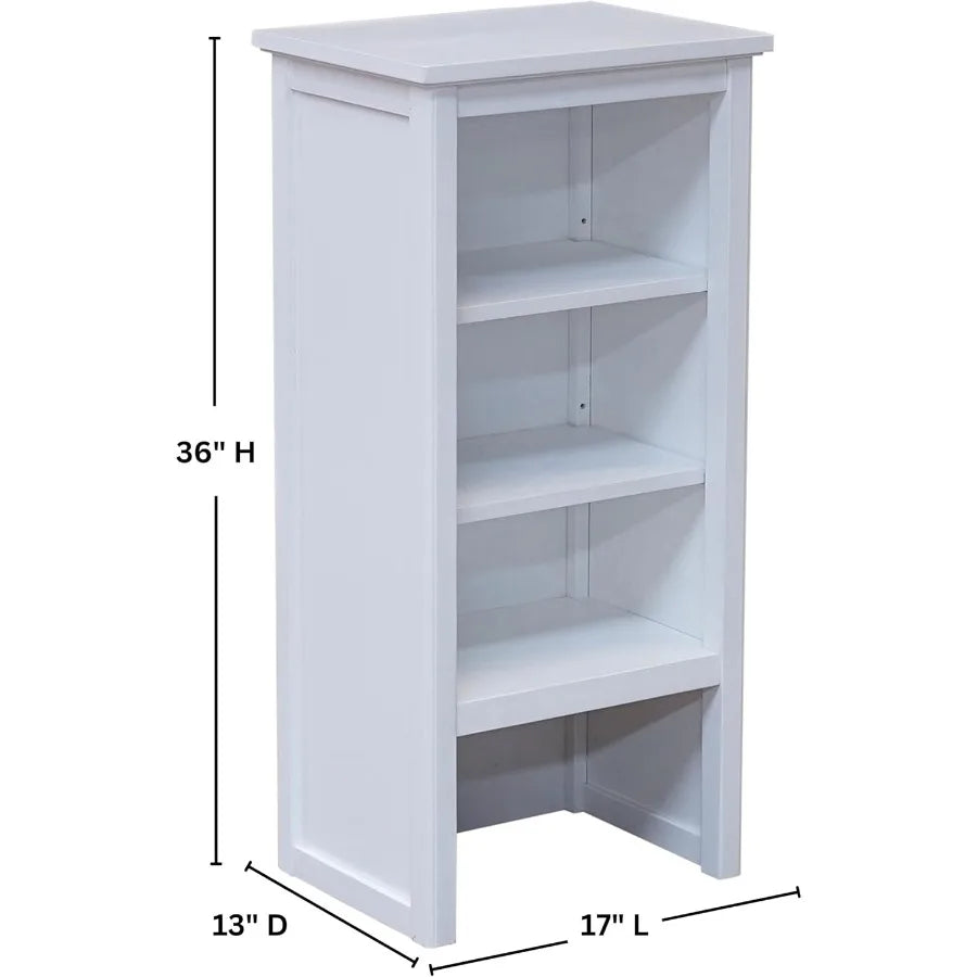 XIUWO Dorset Bathroom Shelf Hutch With Adjustable Shelves