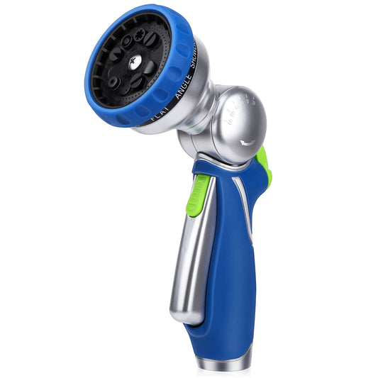 Restmo Garden Hose Nozzle 180 Degree Swivel Head Variable Spray