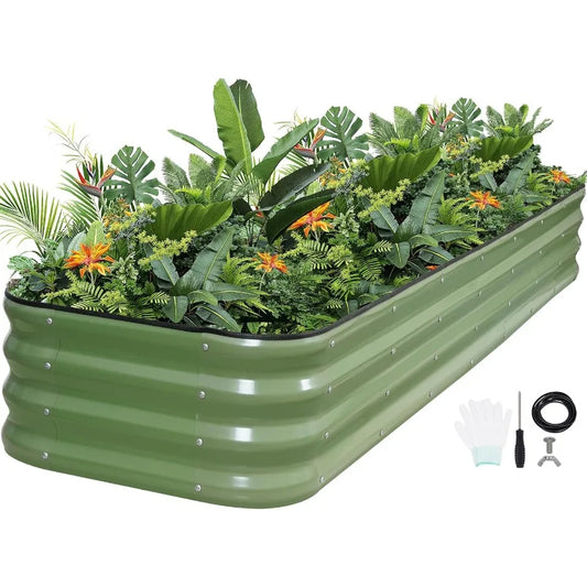 Raised Garden Bed Kit 5-in-1 Modular System Configurations