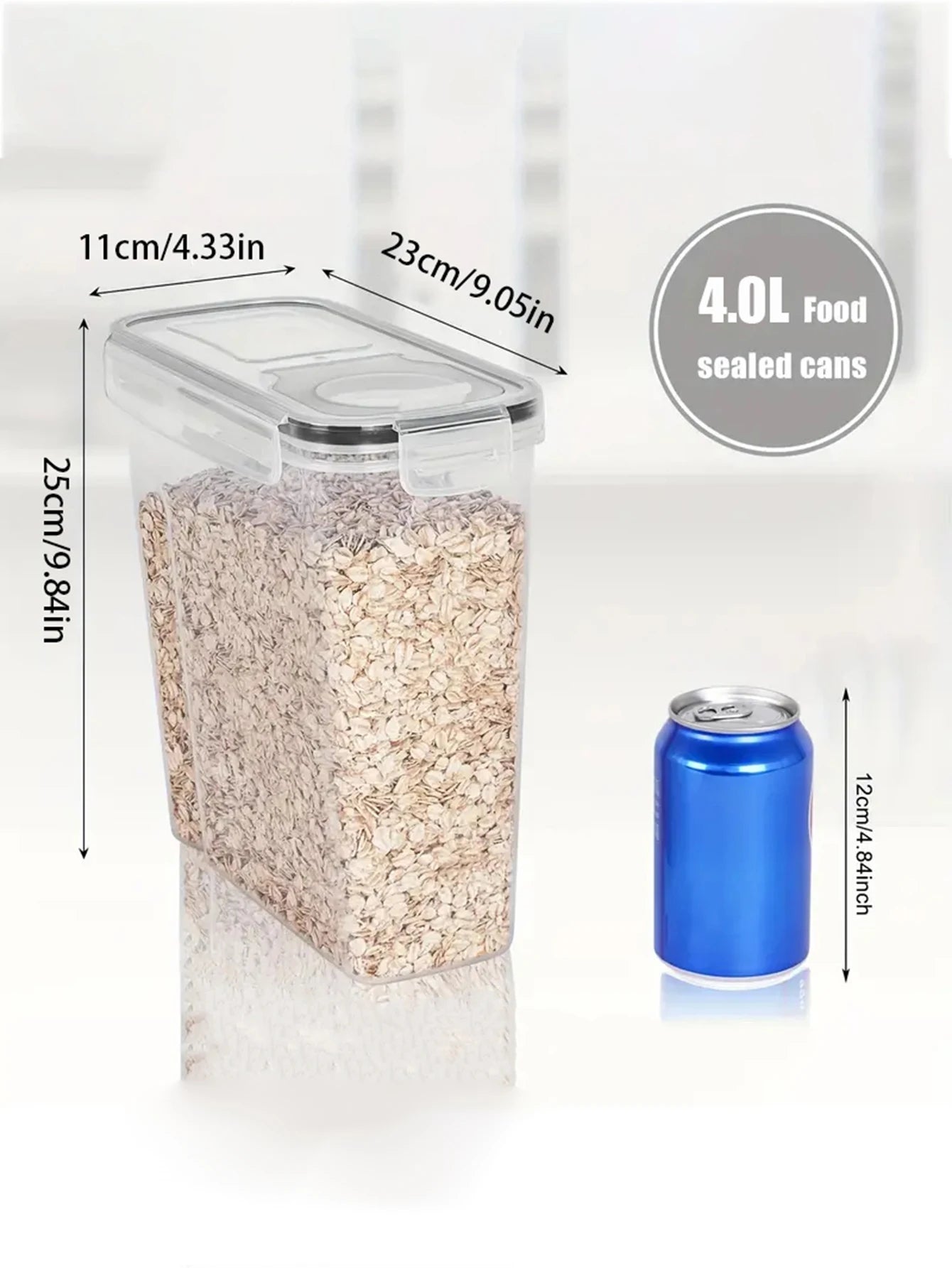 Food Storage Containers Airtight With Lids For Kitchen Pantry Organization
