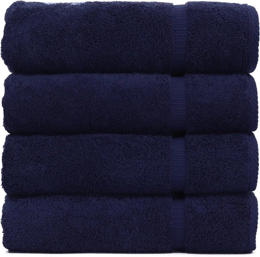 High-concerned Towel Set 700 GSM Turkish Cotton Bath Towels 4-Pack