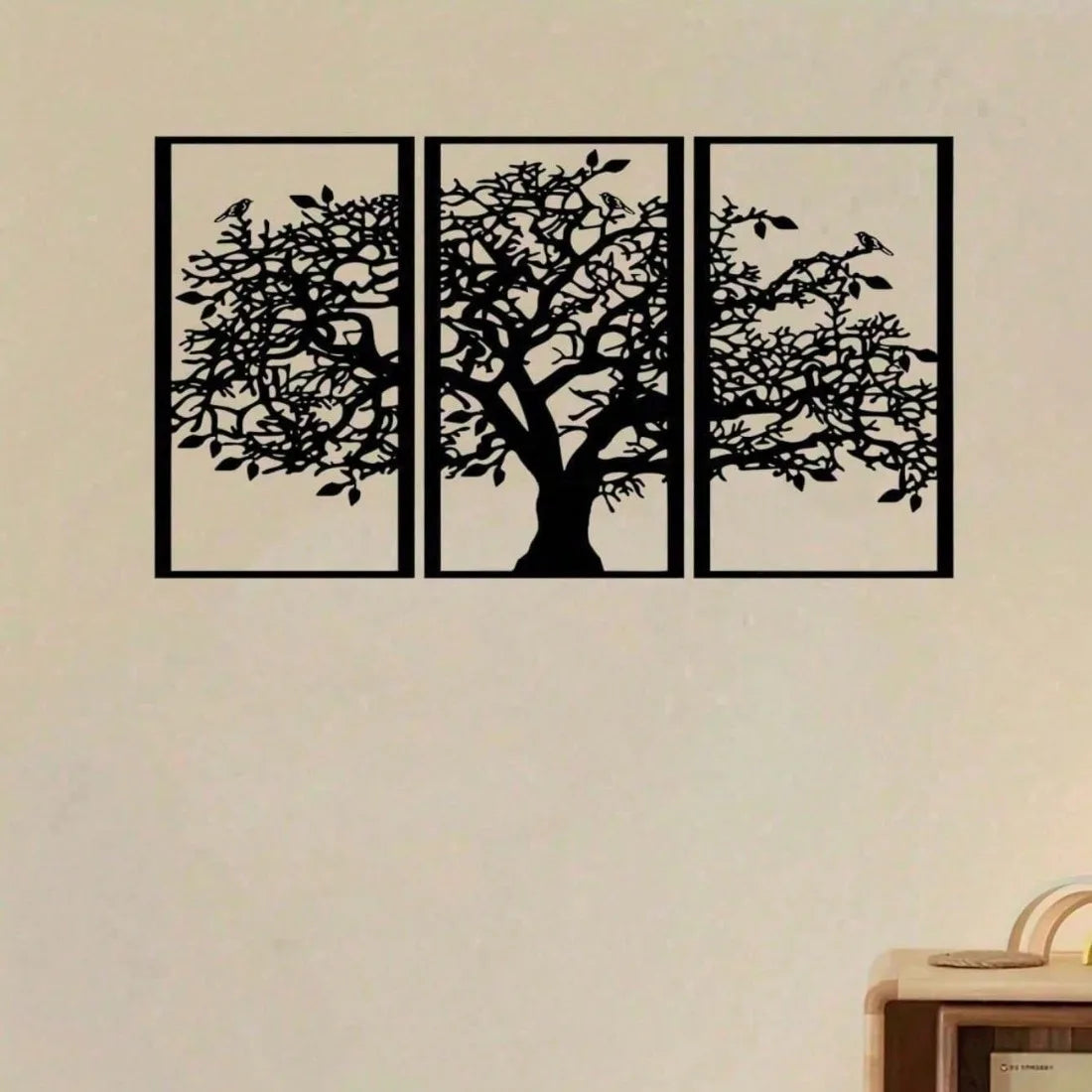 CIFBUY Tree of Life Metal Wall Art Zen Boho Decorative