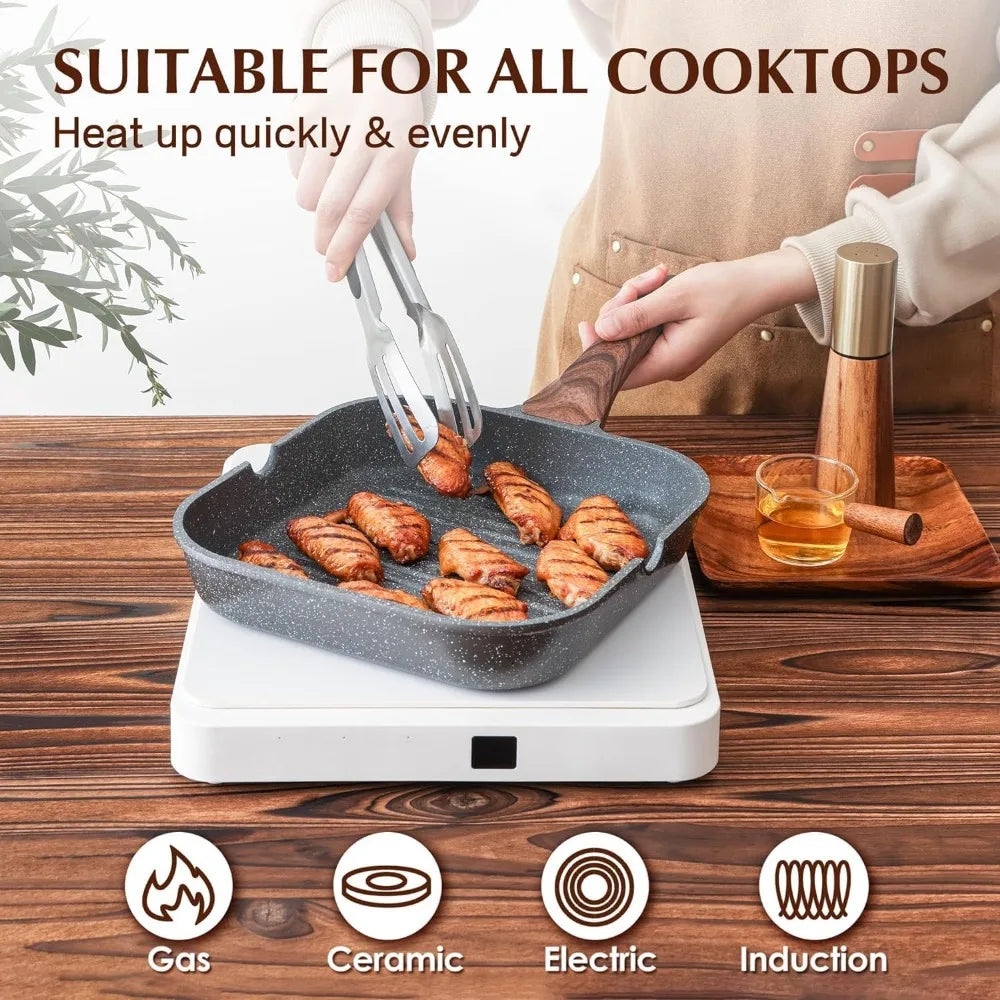 Cookware Set With Nonstick Coating