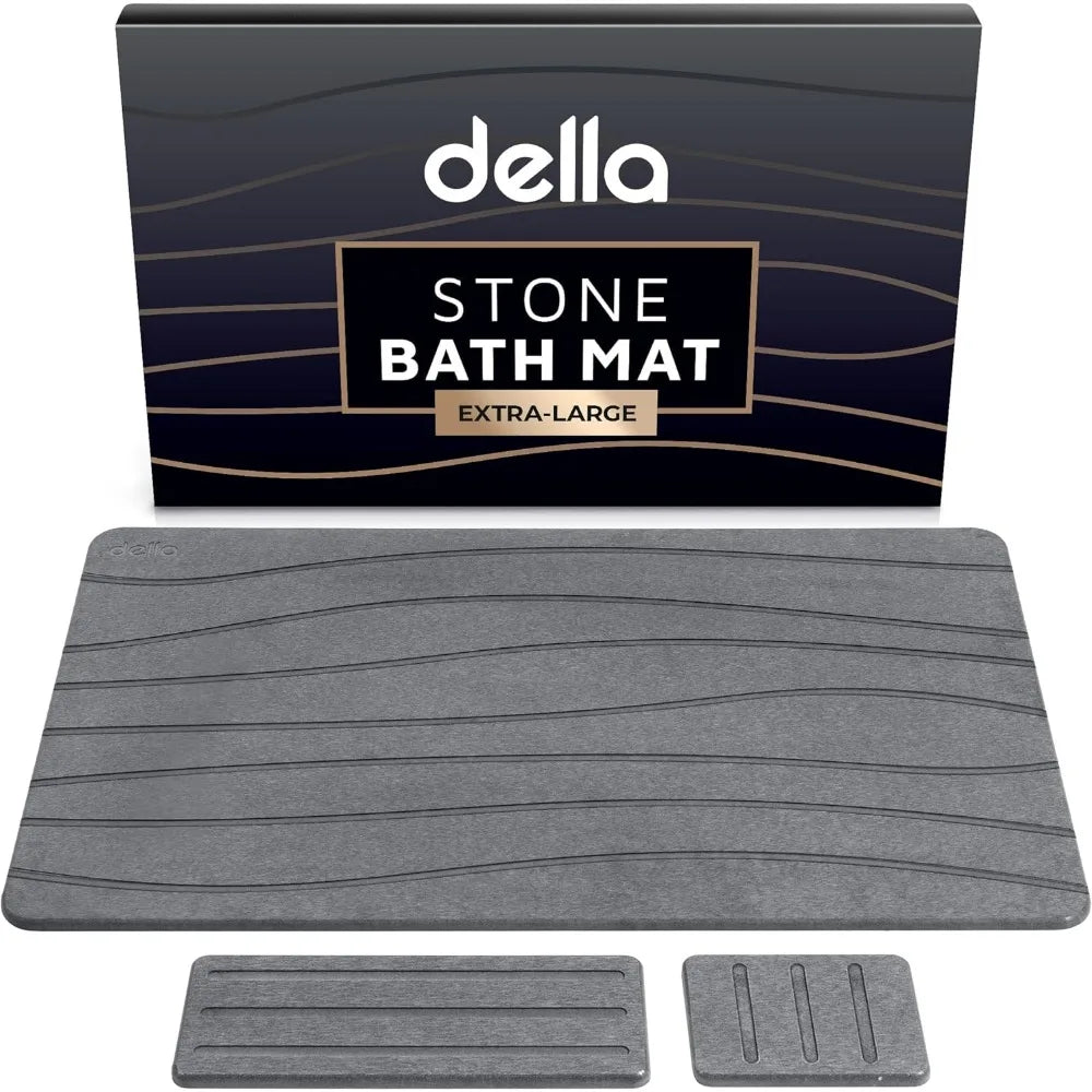 Bath Mat Diatomite Stone Quick-Drying Absorbent Floor