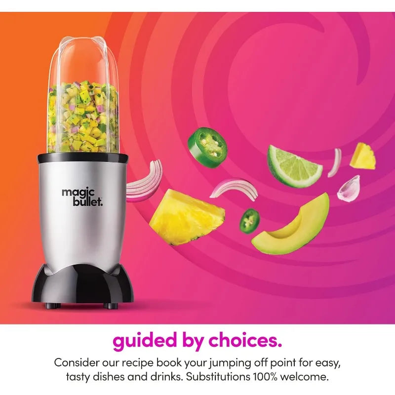 Magic Bullet Blender Lightweight 11 Piece Set Compact Kitchen Appliance