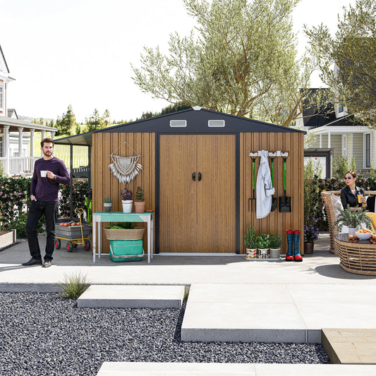 Outdoor Storage Shed Steel Waterproof