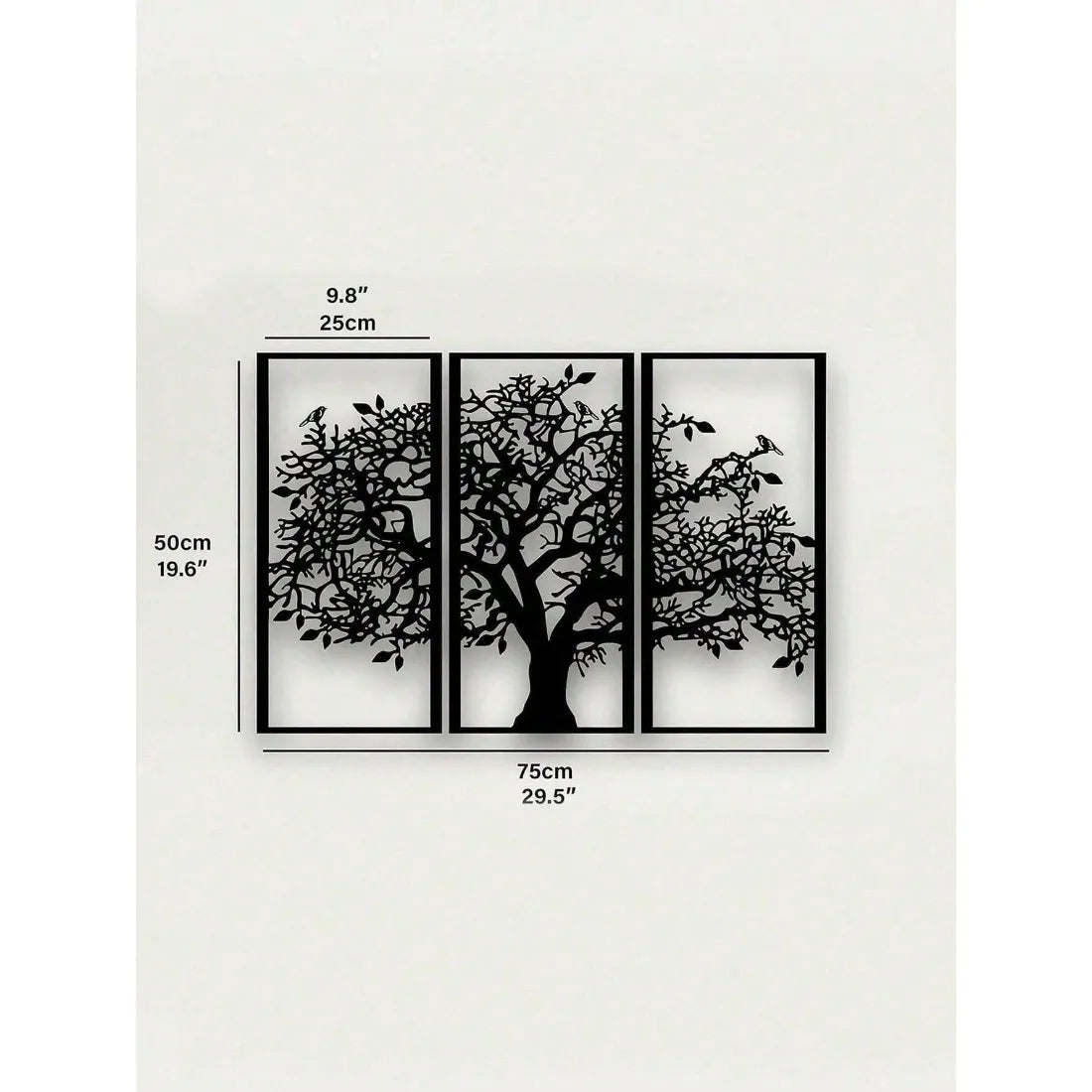 CIFBUY Tree of Life Metal Wall Art Zen Boho Decorative