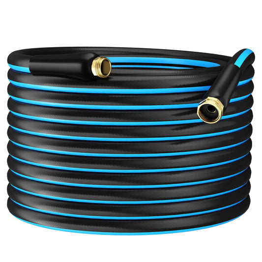GardenJoy Garden Hose Heavy-Duty PVC Flexible Outdoor Water Hose
