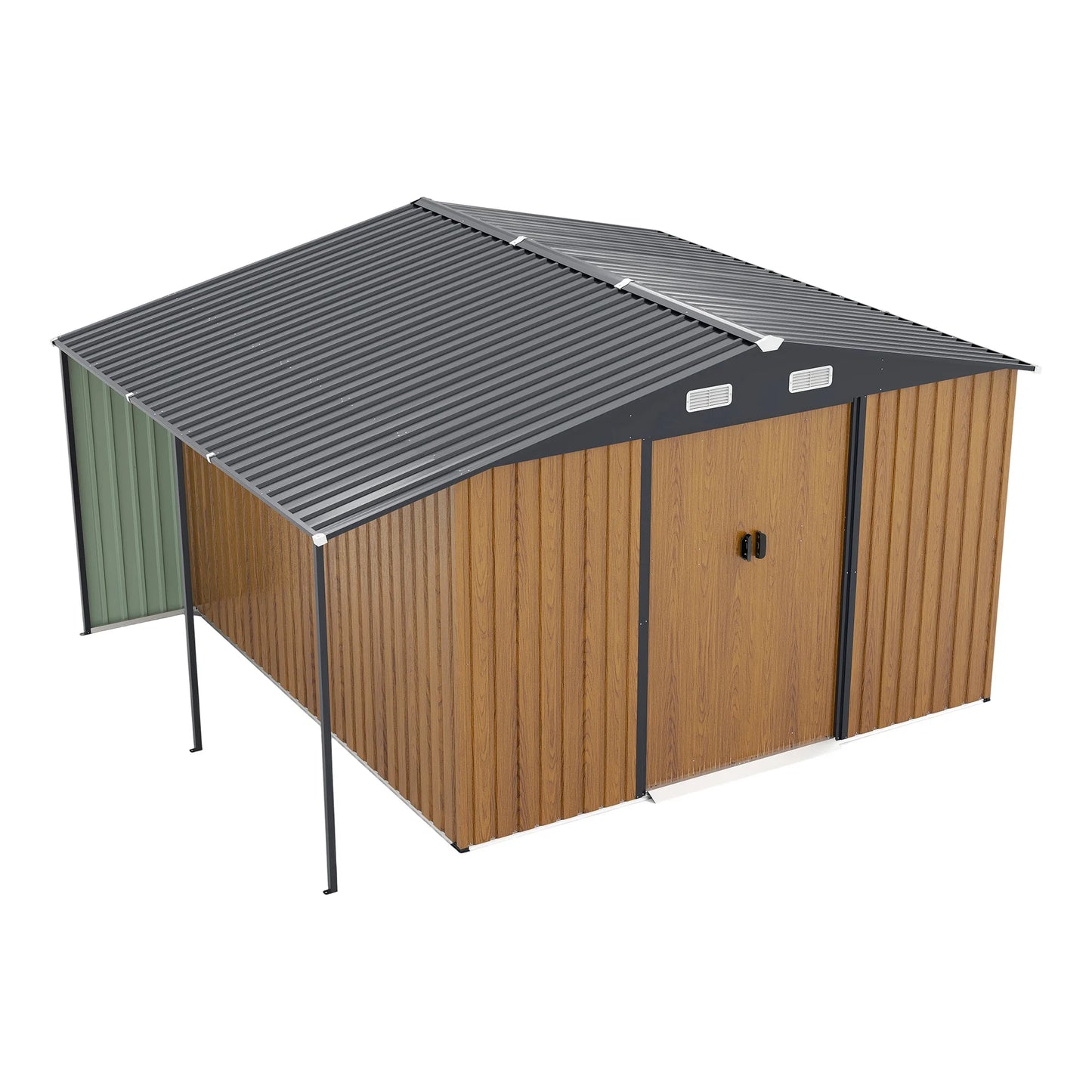 Outdoor Storage Shed Steel Waterproof