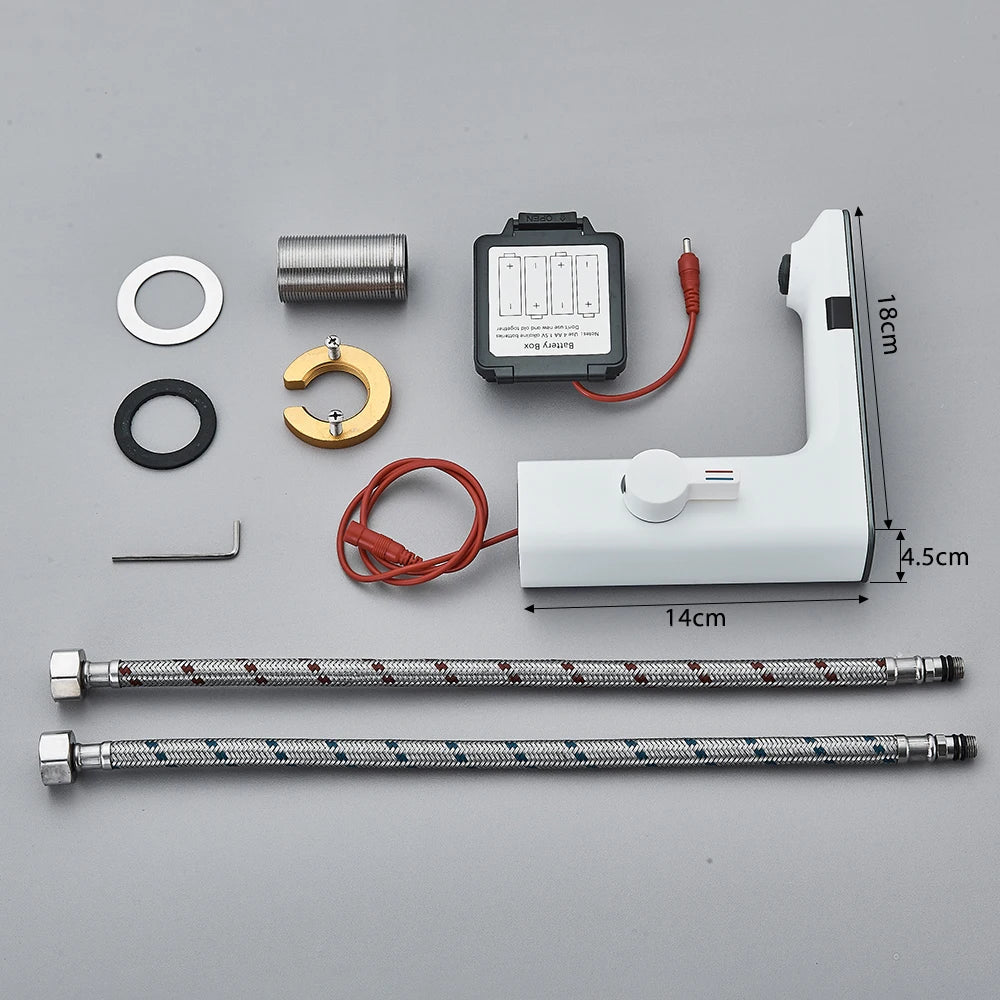 Poqihy Smart Sensor Basin Faucet With Digital Display