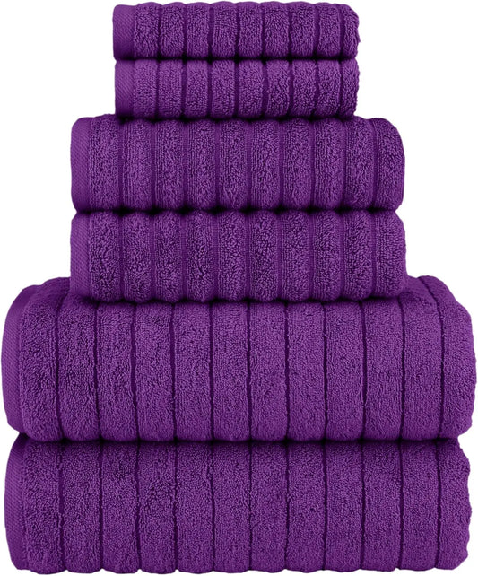 Bath Towel Set Turkish Cotton Quick Dry Absorbent Luxury