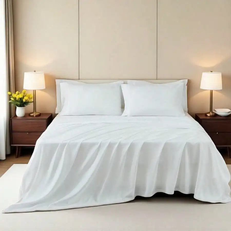 Ultra Soft Brushed Microfiber Sheet Set with Cooling Benefits
